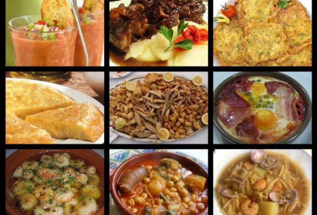 platos tipicos tapas andalucia